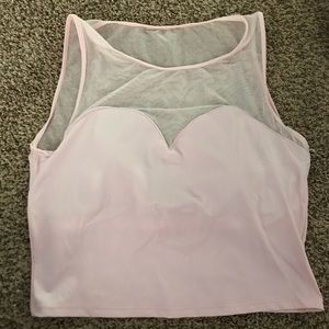 Kortni Jeane Netted Sweetheart Top